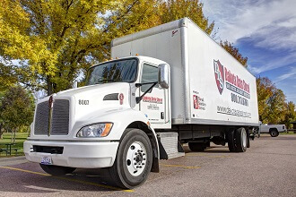 Image of Dakota Data Shred truck.